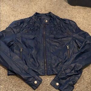 Ali & kris Cropped Bomber ZIP Jacket